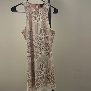 Revolve NBD White Lace Graduation Dress Sz 0